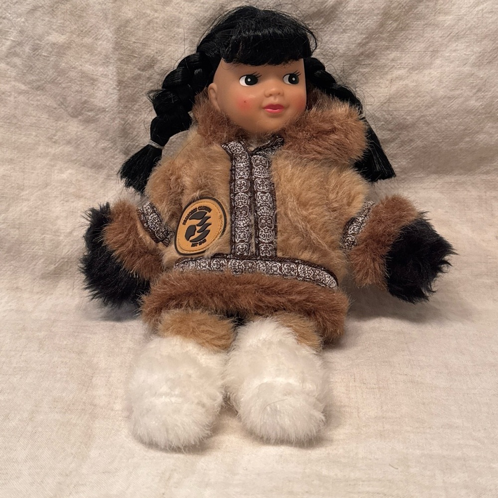 Alaska Souvenir Vinyl Doll Princess Alaskan Cruises Collector Doll